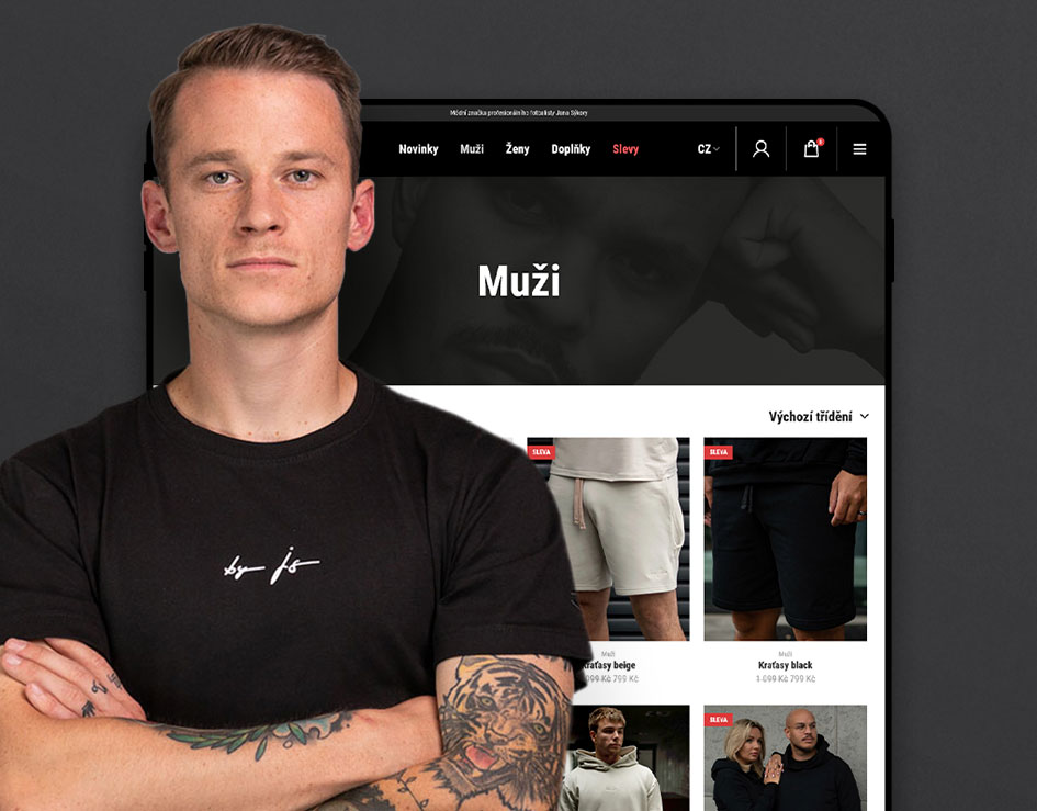 projekt maveb – e-shop byjs.cz